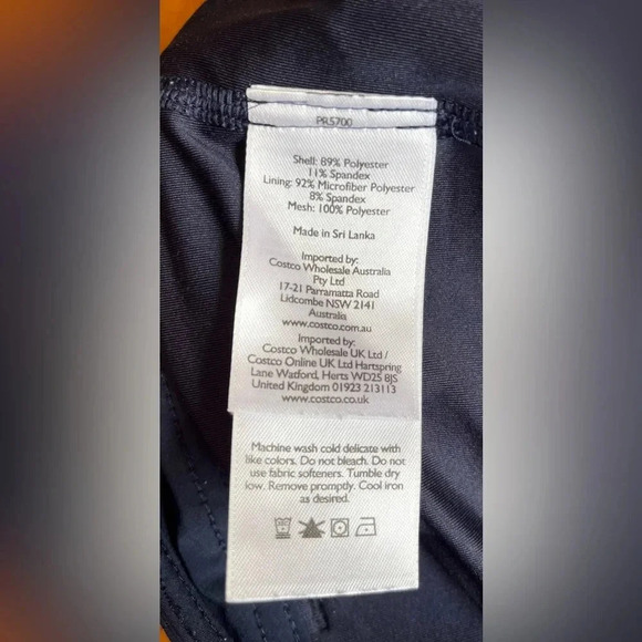 Skort-Eddie Bauer Navy Sport Skort Size 10 - Picture 4 of 12